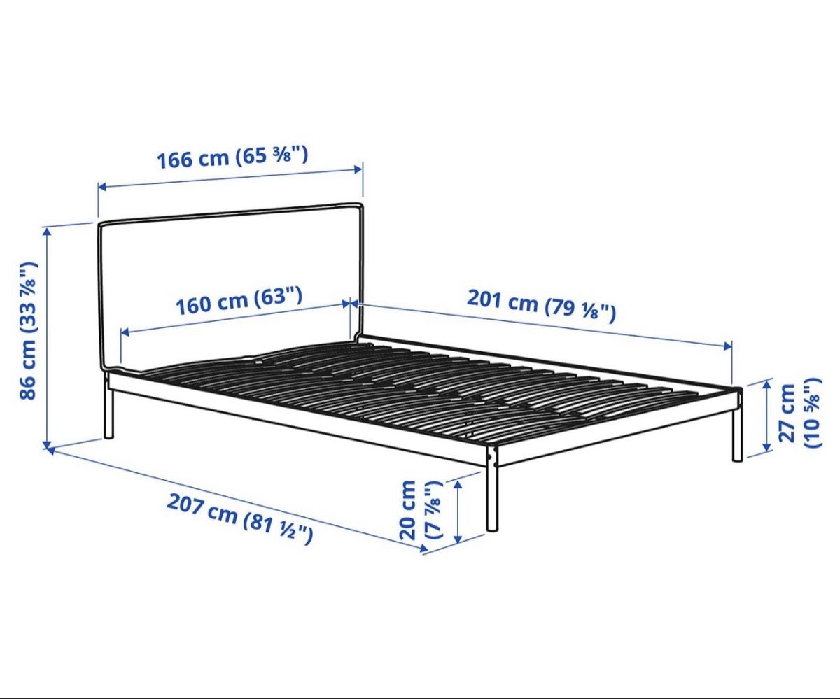 Letti: Ikea KLEPPSTAD 160cm wide bed  – Usato da Schlieren venduto da mel_sn7c 1