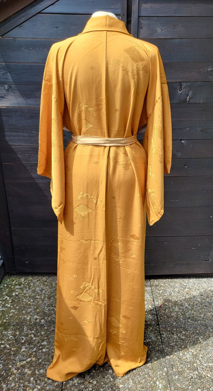 Kimono: Kimono japonais  Ochre – Nuovo (secondo la descrizione) da Fribourg venduto da VictoriaShop7 2