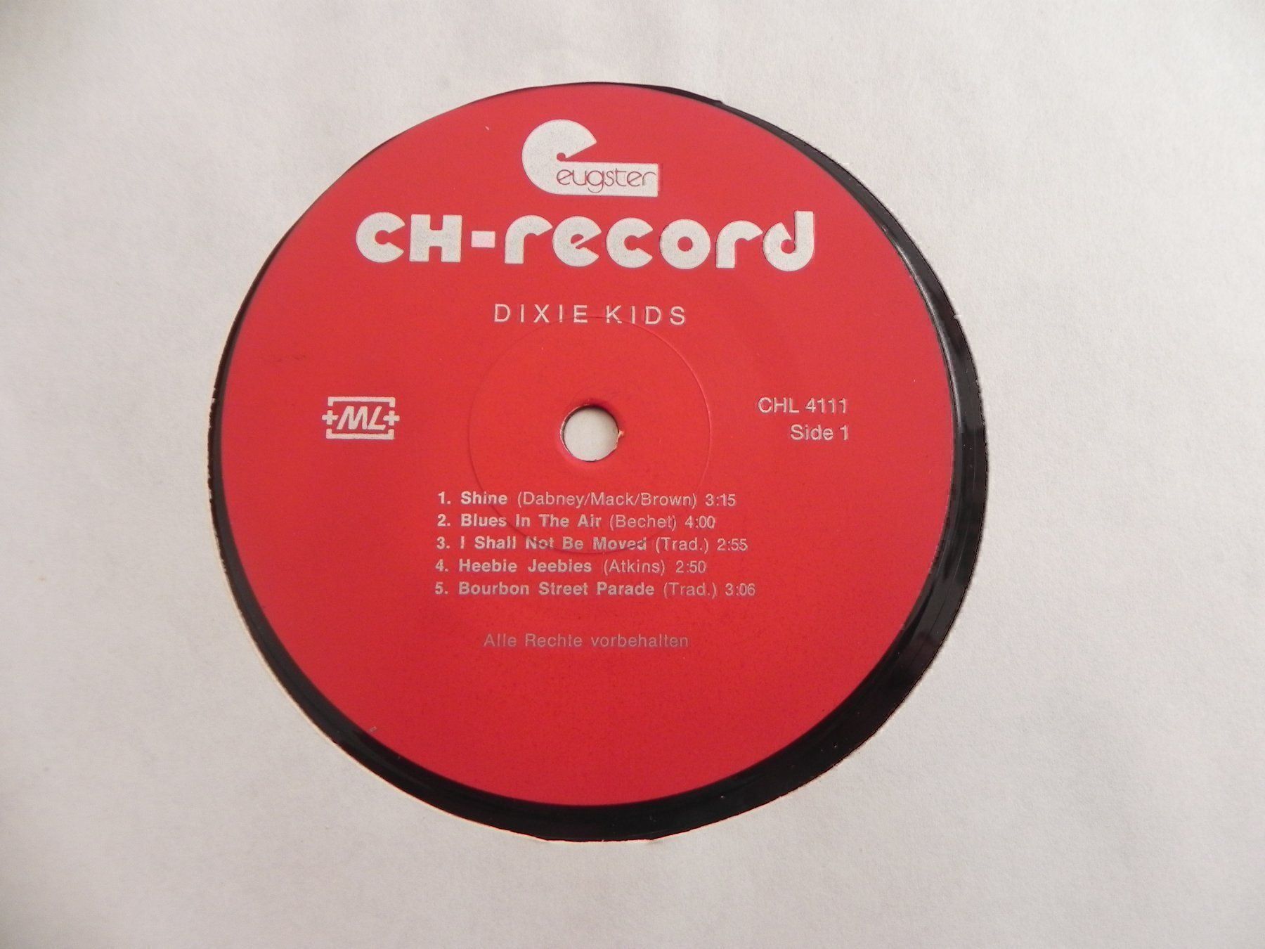 Dischi in vinile: LP CH Jazz Dixie Kids Autogramm 1975 – Usato da Siebnen venduto da krimsie 2