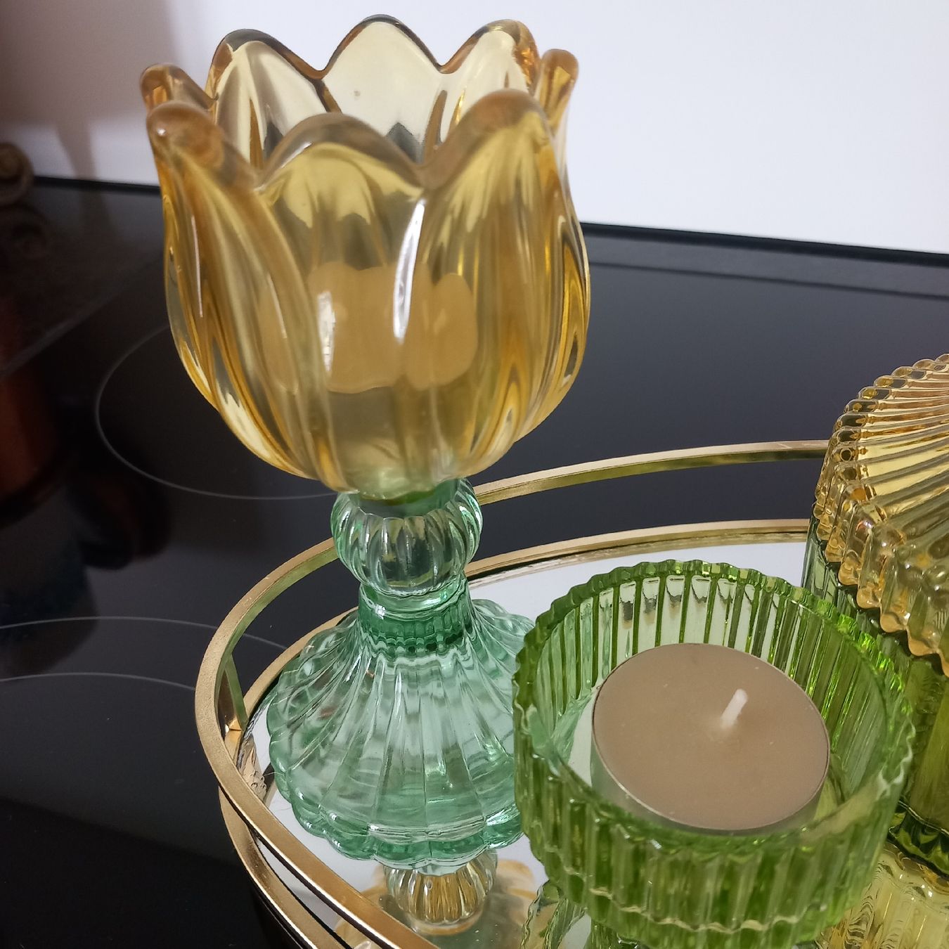 Gläser: Summer- Time: 3er Deko Glas Set – Neu (gemäss Beschreibung) aus Aegerten von gismolini 3