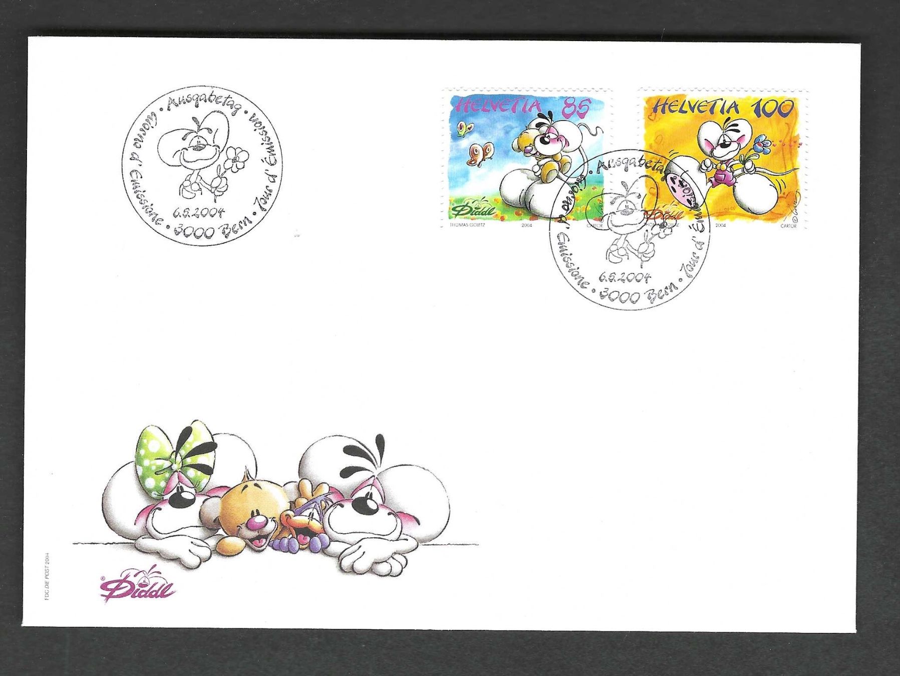 Alle Briefmarken: CH FDC Satz 2004 – Gebraucht aus Koblenz von Markenhimmel