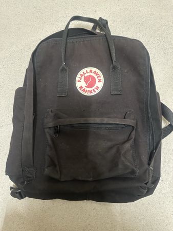 Fjallraven Rucksack schwarz guter Zustand