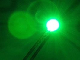 LED SMD 0603 verkabelt, grün