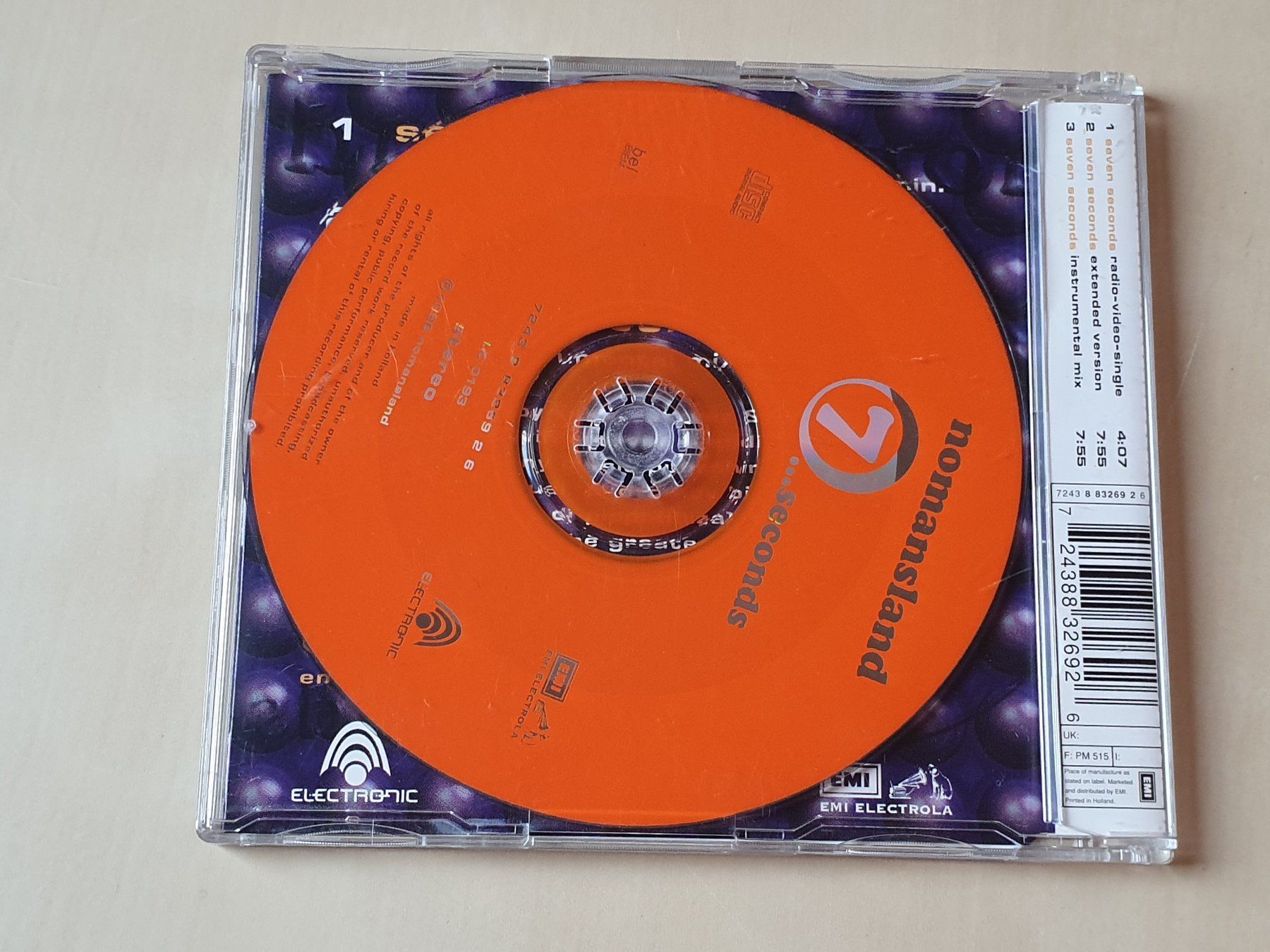 CD: Nomandsland 7 Seconds – Usato da Stansstad venduto da collectorsshop 1