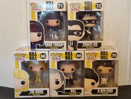 Funko POP! Kill Bill - Complete common set of 5