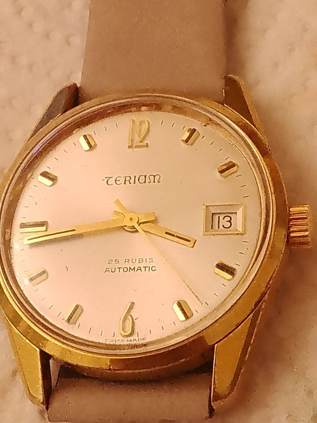 Swiss Orologi: Teriam Automatic Swiss 34 mm läuft  – Usato da Agno venduto da sam2608 1