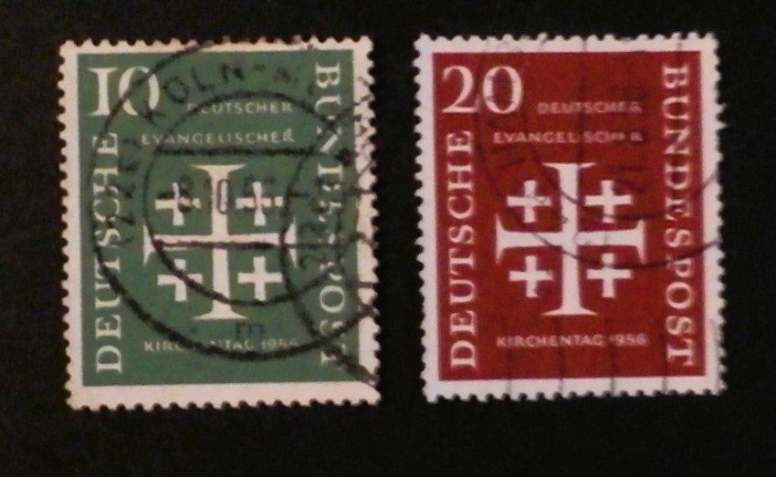 Tutti i francobolli: BRD Evangelischer Kirchentag – Usato da Kehrsatz venduto da Bernherb2