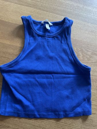 Geripptes Crop Top H&M, Grösse M