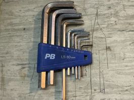 Jeu de clés Allen PB Swisstools 1,5-10 mm , bon état