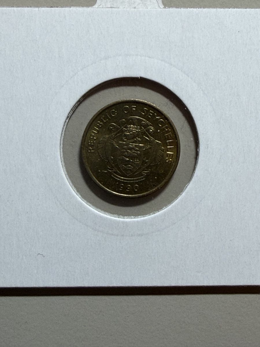 Alle Münzen: Seychelles - 5 cents - 1990 – Gebraucht aus Payerne von Mike1682 1
