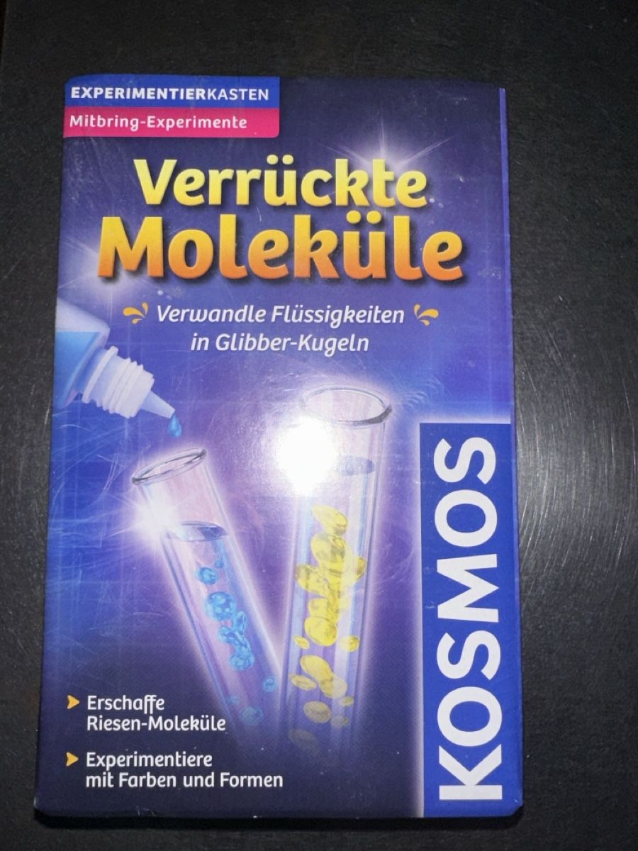 Kit di costruzioni: Experimentierkasten Verrückte Moleküle – Nuovo e nell'imballaggio originale da Pratteln venduto da Nala78