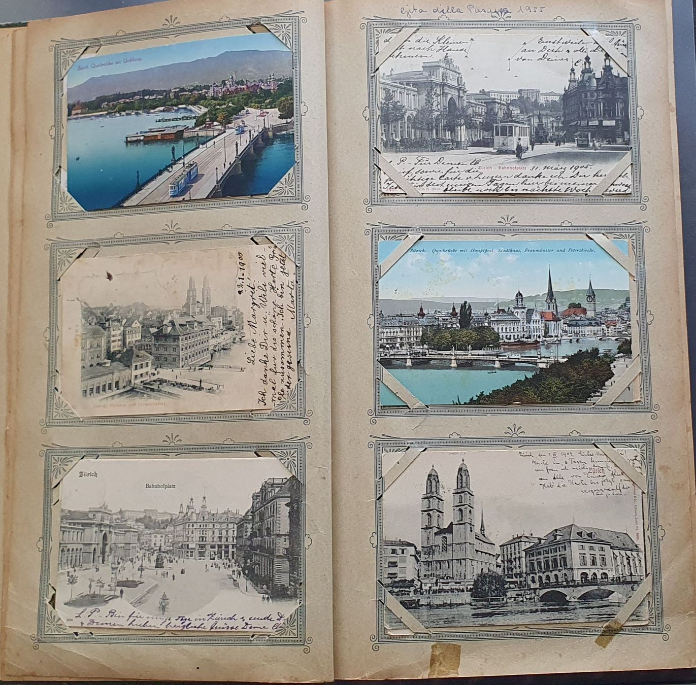 Cartoline postali: Ansichtkarten Album mit 260 Karten CH – Usato da Kreuzlingen venduto da Rschweiz1 1