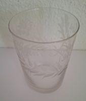 "Zum Andenken"-Trinkglas mit Aetzung 1913