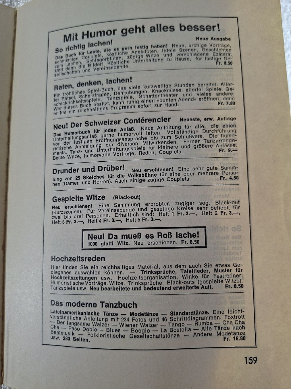 Libri: Büchlein, Da muss alles lachen. – Usato da Grindelwald venduto da carro5 5