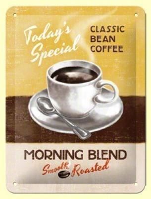 Insegne: Blechschild - Morning Blend – Nuovo e nell'imballaggio originale da Ennetbürgen venduto da open24shop