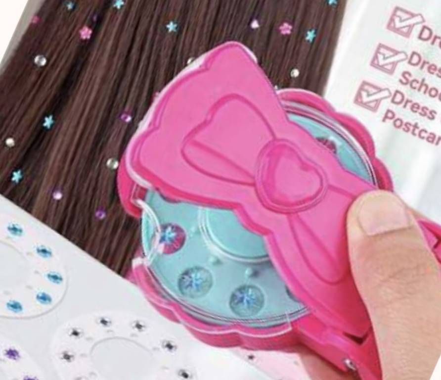 Bastelsets: Stempel Strass Steine im Haar – Gebraucht aus Tübach von 070_v5qv 4