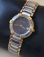 Bucherer Saphirglas Gold/Stahl Damenuhr 27mm