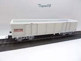 Märklin. H0 4689 Eaos SBB sersa Hochbordwagen