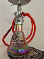 AMYDeluxe Shisha Komplett inkl. Zubehör (Kohle)- TOP Zustand