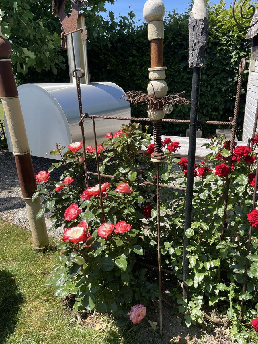 Skulpturen & Statuen: Gartenstele Kunsthandwerk – Neu (gemäss Beschreibung) aus Weingarten-Kalth von 53solti 3
