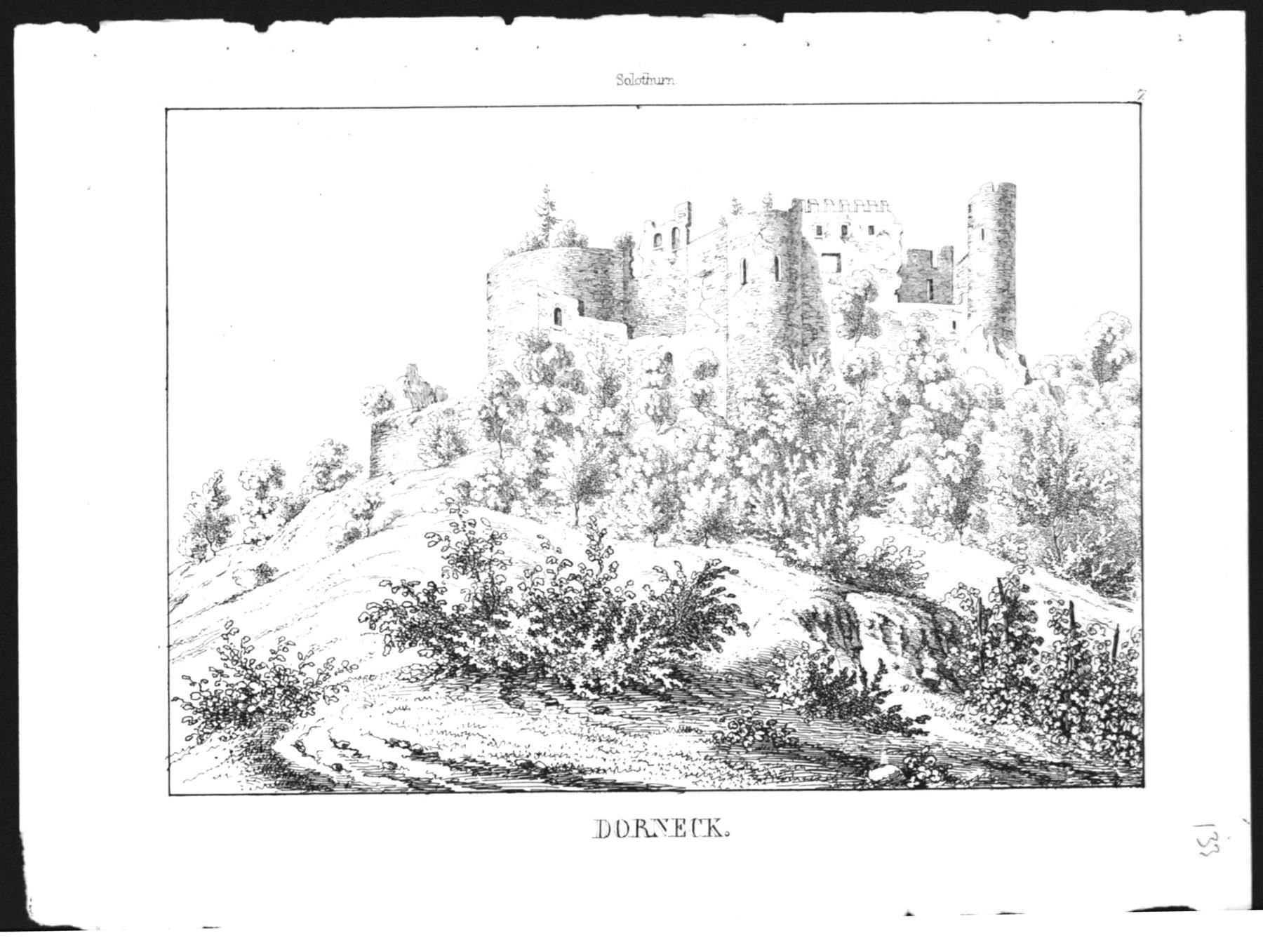 Incisioni: Dorneck von Wagner 1840 – Usato da Rafz venduto da Helvet32