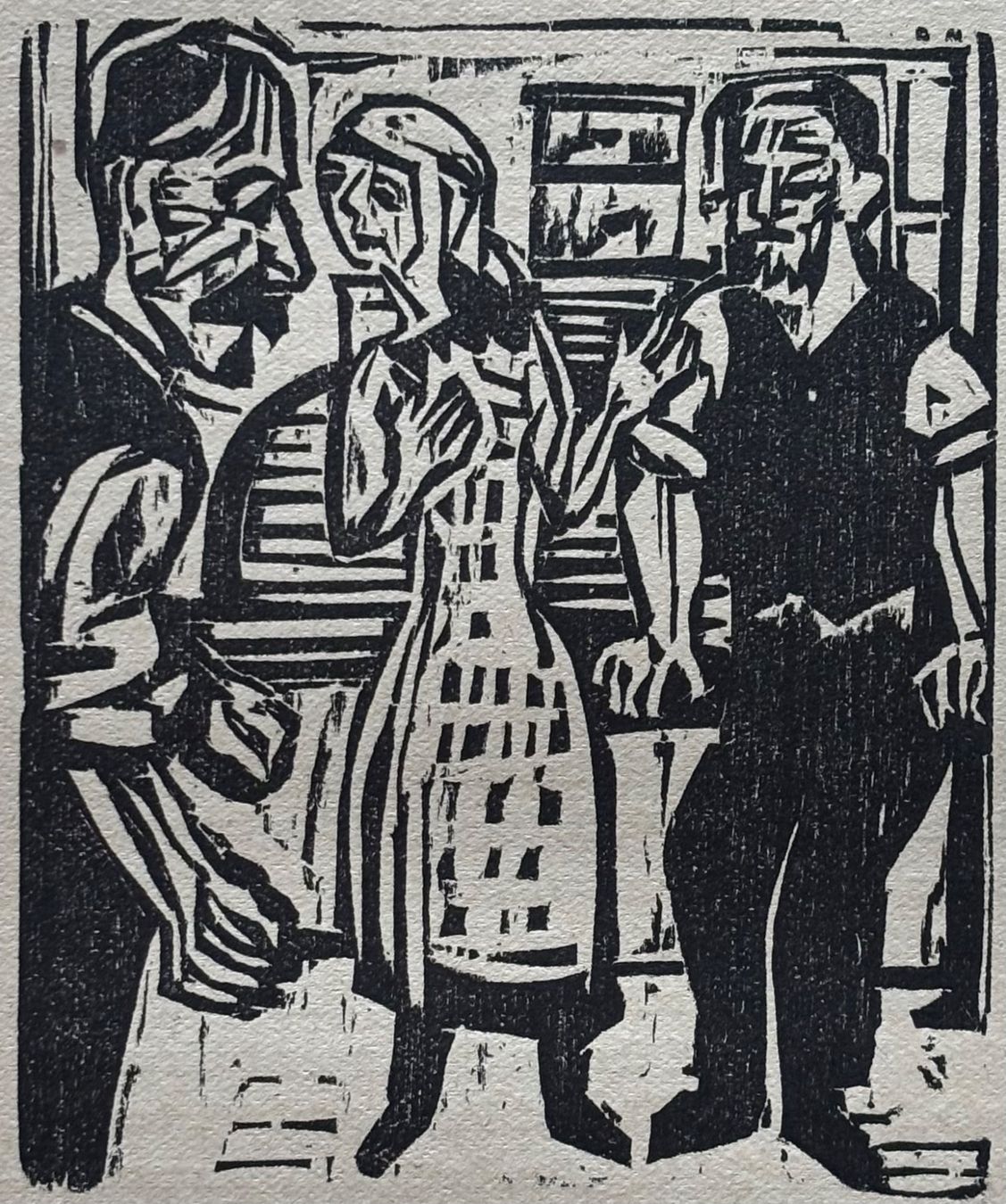 Gravures sur bois: Ernst Ludwig Kirchner, Holzschnitt,1923, Expressionismus,TOP – D'occasion à Frauenfeld par Merk52