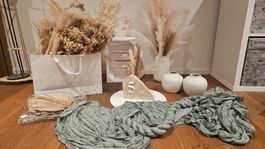Boho-Tischdeko für Hochzeit