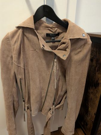 muubaa leather jacket Size small