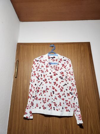 Blouse Marc O'Polo à fleurs blanc taille 34