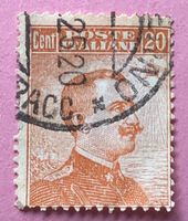Briefmarken aus Italien König Viktor Emanuel III GESTEMPELT 