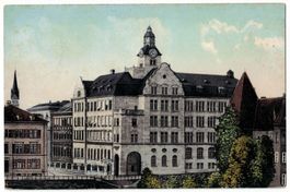 Basel, Neue Töchternschule, gelaufen 1913