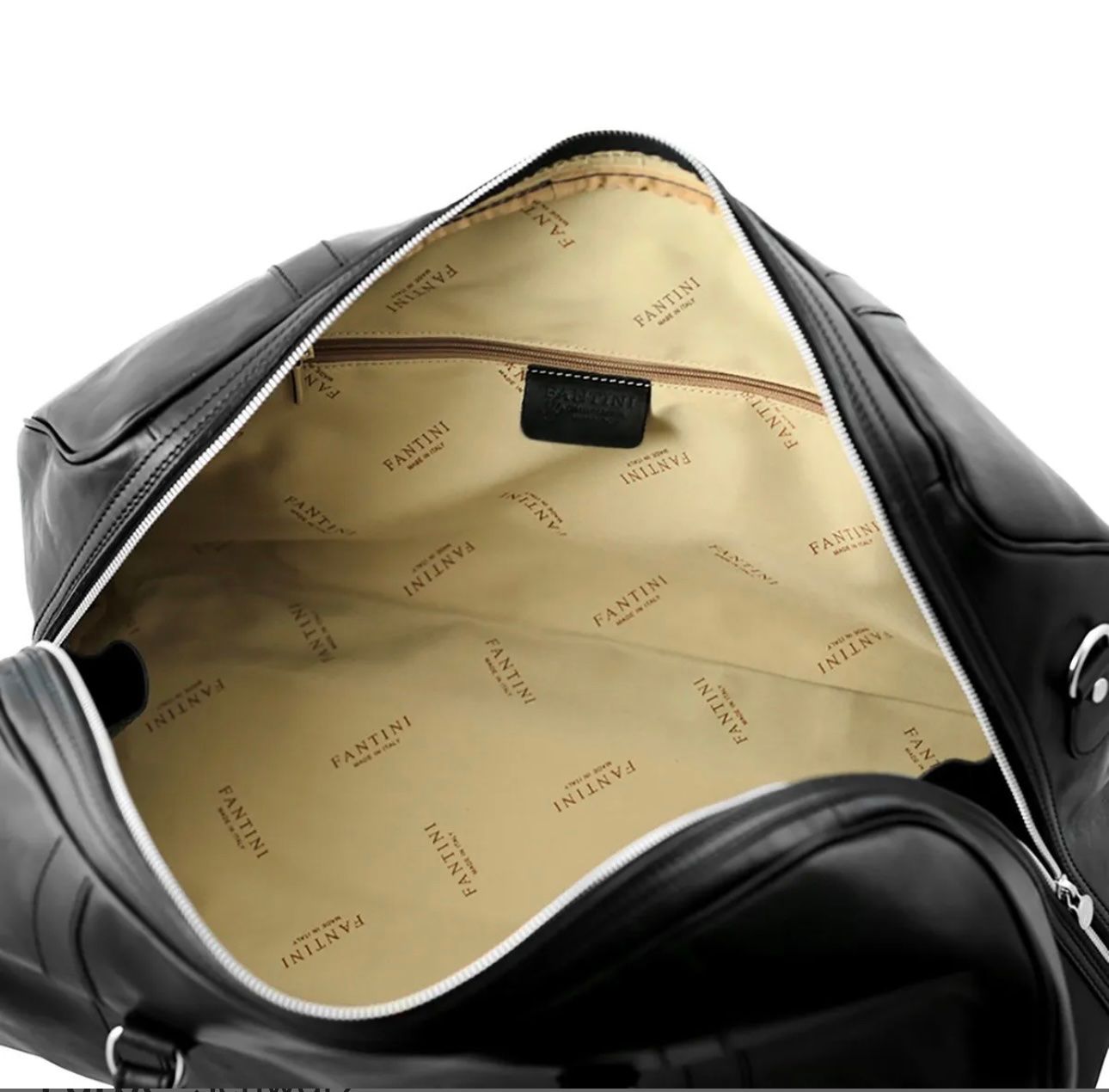 Taschen: Reisetasche Leder Lisbona -  Farbe: Schwarz – Neu und originalverpackt aus Wittenbach von WWW.DRILUBAGS.CH 4