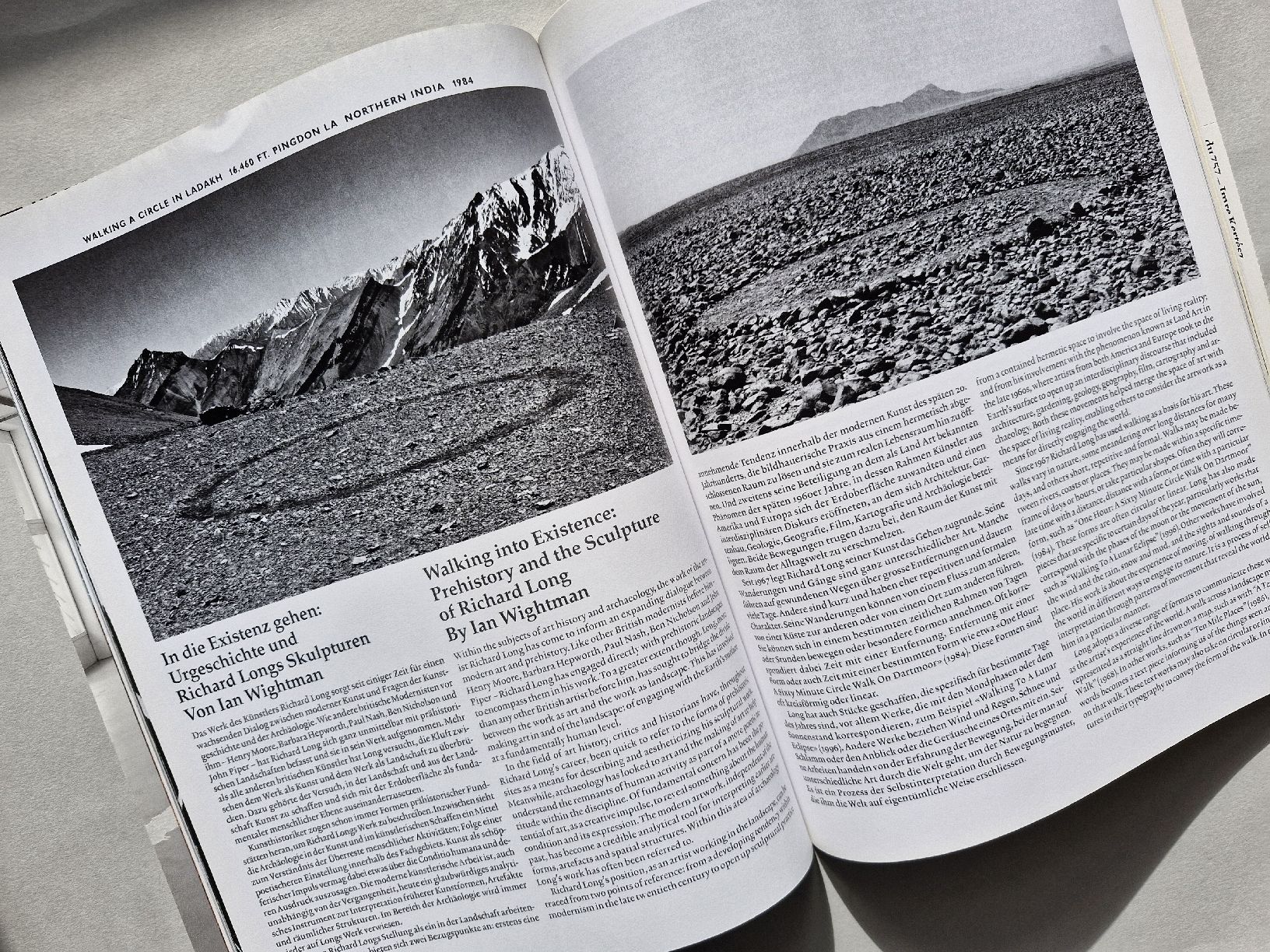 Zeitschriften & Magazine: du 756 Richard Long, Walking into Existence Zuoz – Gebraucht aus Zürich von Secretariat11 2