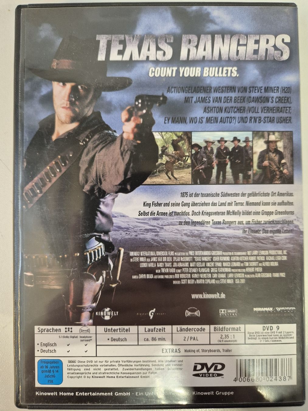 Tutti i DVDs: Texas Rangers DVD – Usato da Lindau venduto da Hammy0740 1