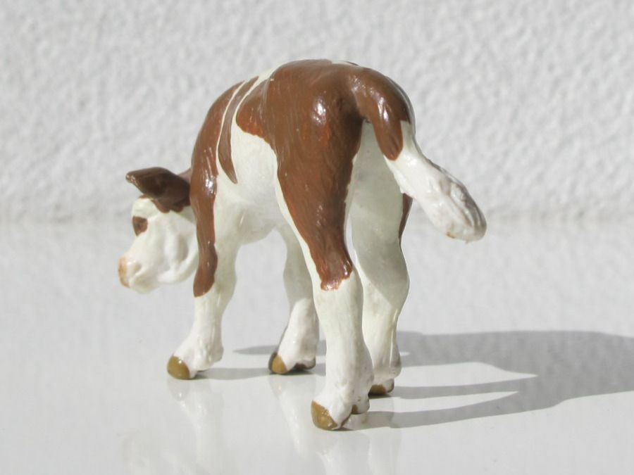 Schleich Figuren: Schleich 13110 Kalb braun-weiss – Gebraucht aus Vilters von hedi00 6