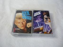2x MC Kassette 80s Pop Rock - Billy Idol