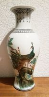 Vase China Vintage Pfau 31cm
