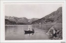Alpe di Piora // Lago Ritom // 1942 // Boot Menschen
