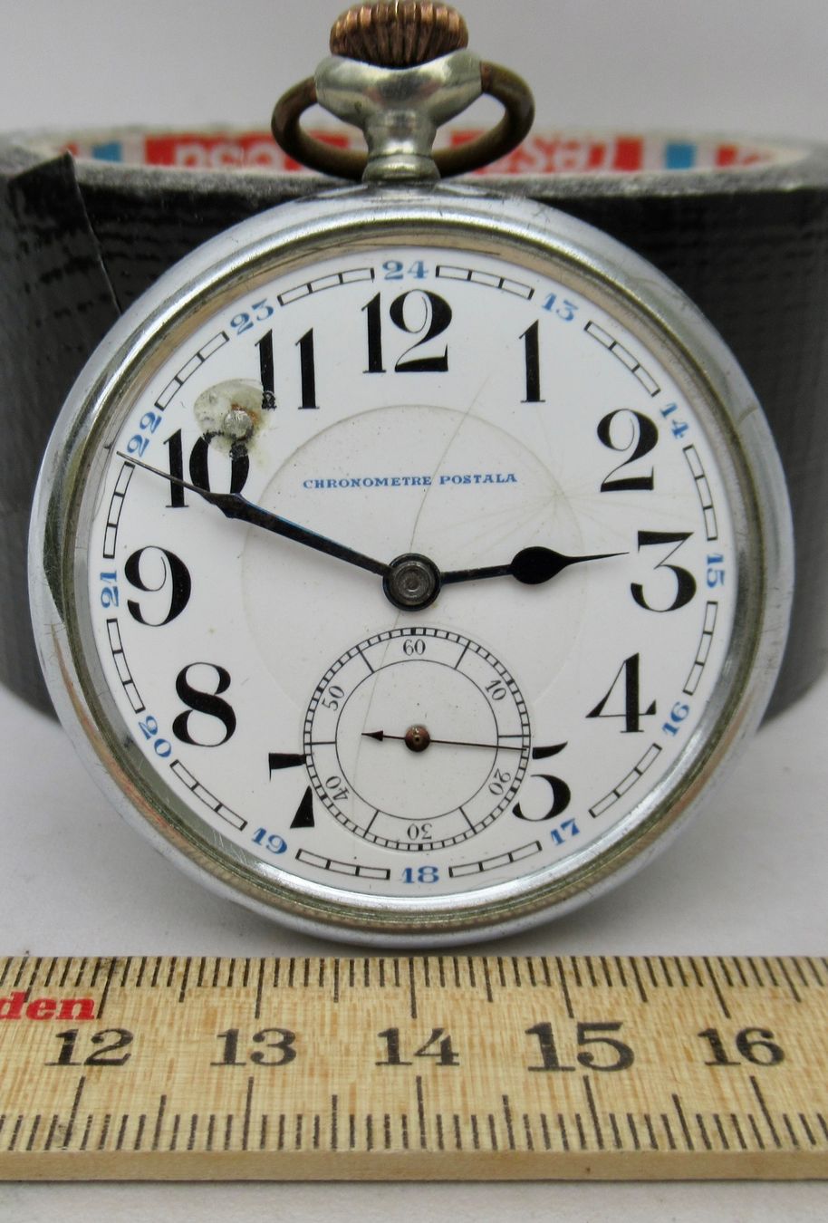 Orologi: Taschenuhr Chronometre Postala – Usato da Bern venduto da Colligentes 8