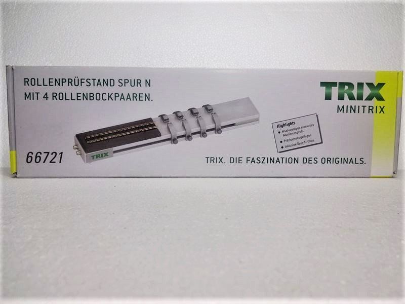 Trix Trains électriques: MINITRIX - Rollenprüfstand Spur N - 66721 – Neuf (Voir description) à Hauterive NE par Paby