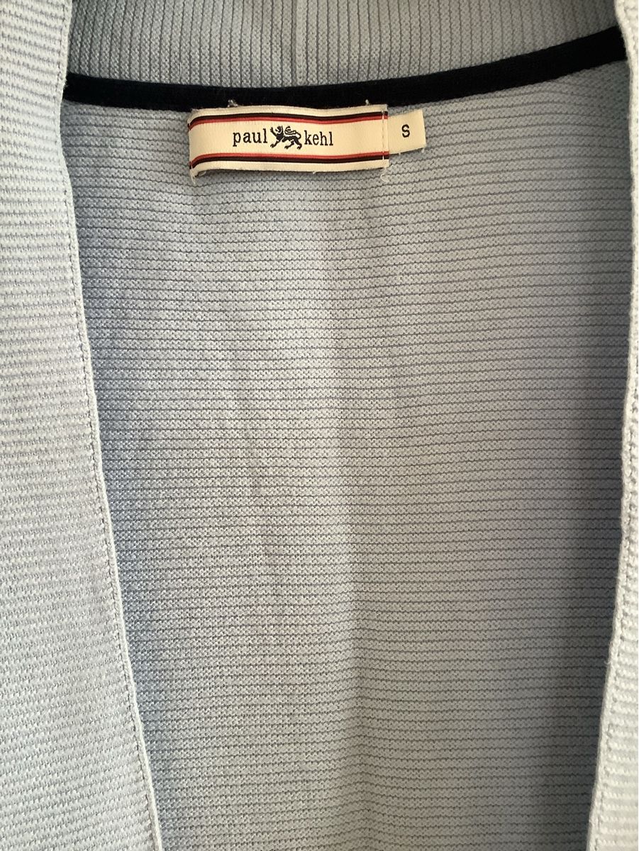 Paul Kehl Giacche: Cardigan Strick Baumwolle Paul Kehl hellblau S – Usato da Stäfa venduto da loveforeverlove 3