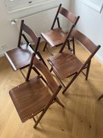 Klappstühle Holz geölt 4 Stk.