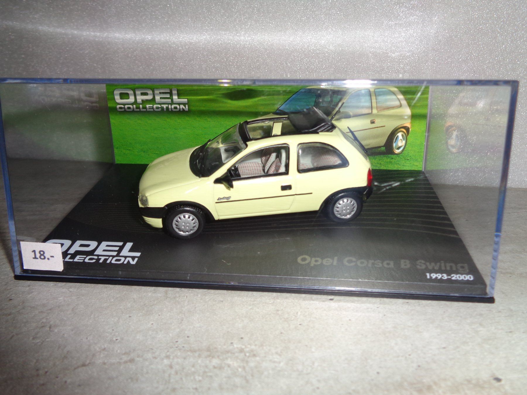 Opel Modellini d'auto: Altaya 1:43 Opel Corsa B Swing – Usato da Reconvilier venduto da rallycar 1