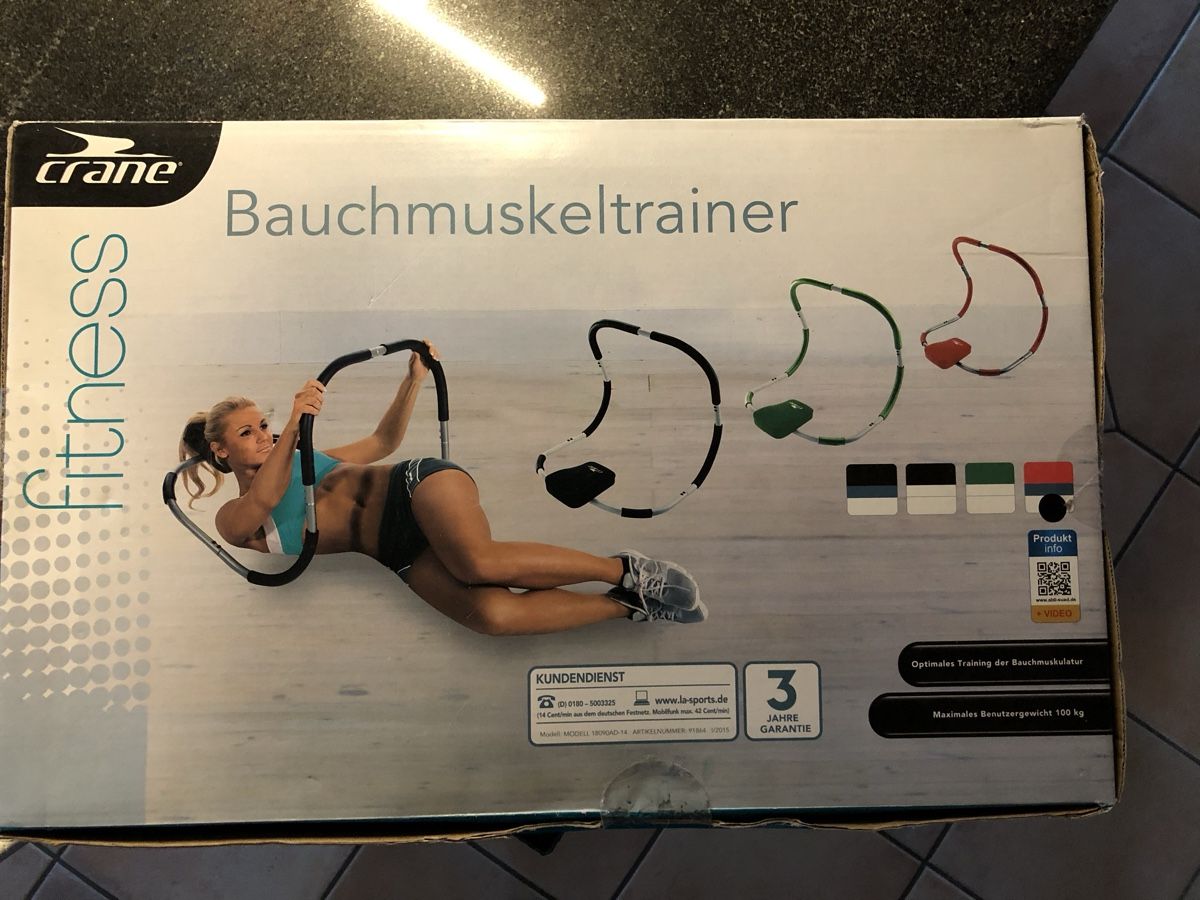 Aldi Hometrainer: Bauchmuskeltrainer neu – Nuovo e nell'imballaggio originale da Zweidlen venduto da Maerliharo_57