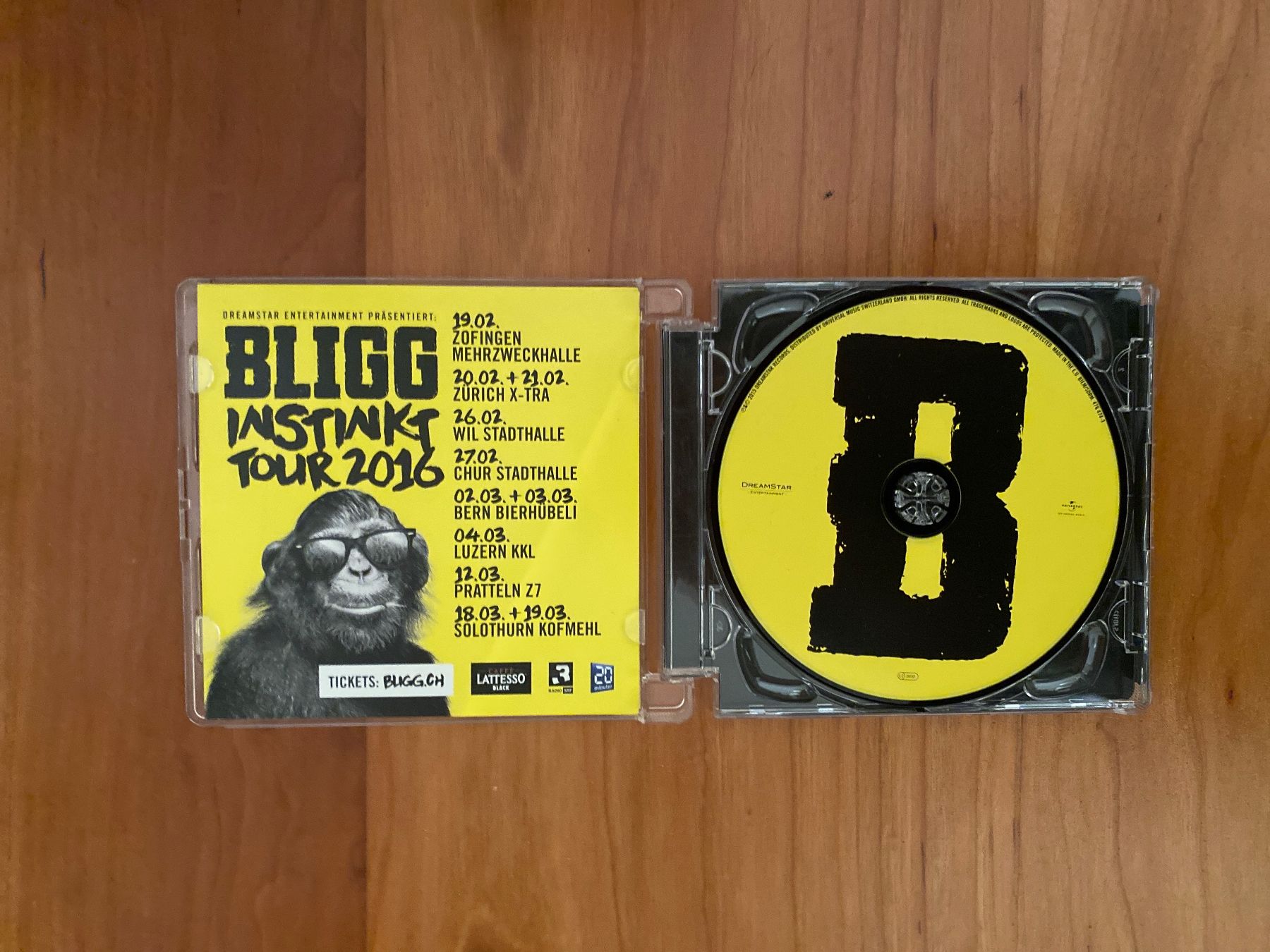 CD: CD: Bligg - Instinkt (2015) – Usato da Eich venduto da des07 1