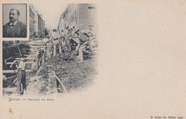 Le Locle  NE  -   Travaux du Bied       ca.  1 9 0 0