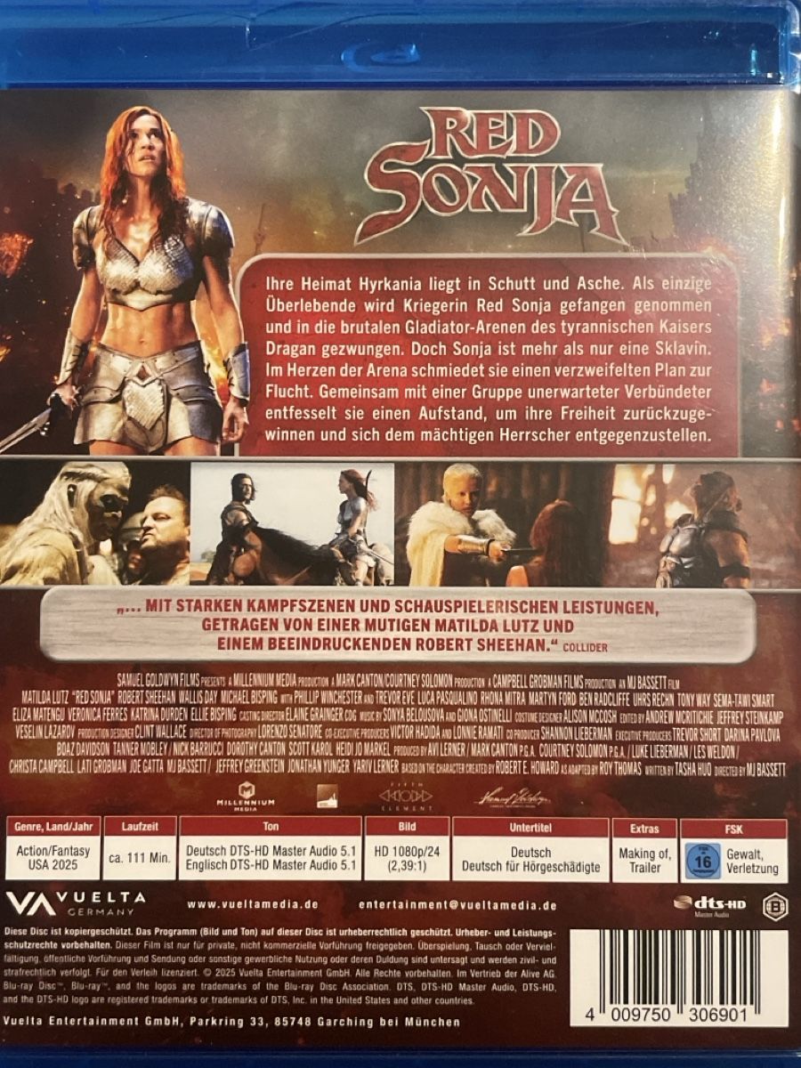 Tutti i DVDs: Red Sonja (2025) – Nuovo (secondo la descrizione) da Waldenburg venduto da Gonzo8 1