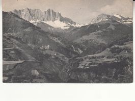 Schiers 1907 mit Stabstempel Schiers, Ambulant Nr. 32
