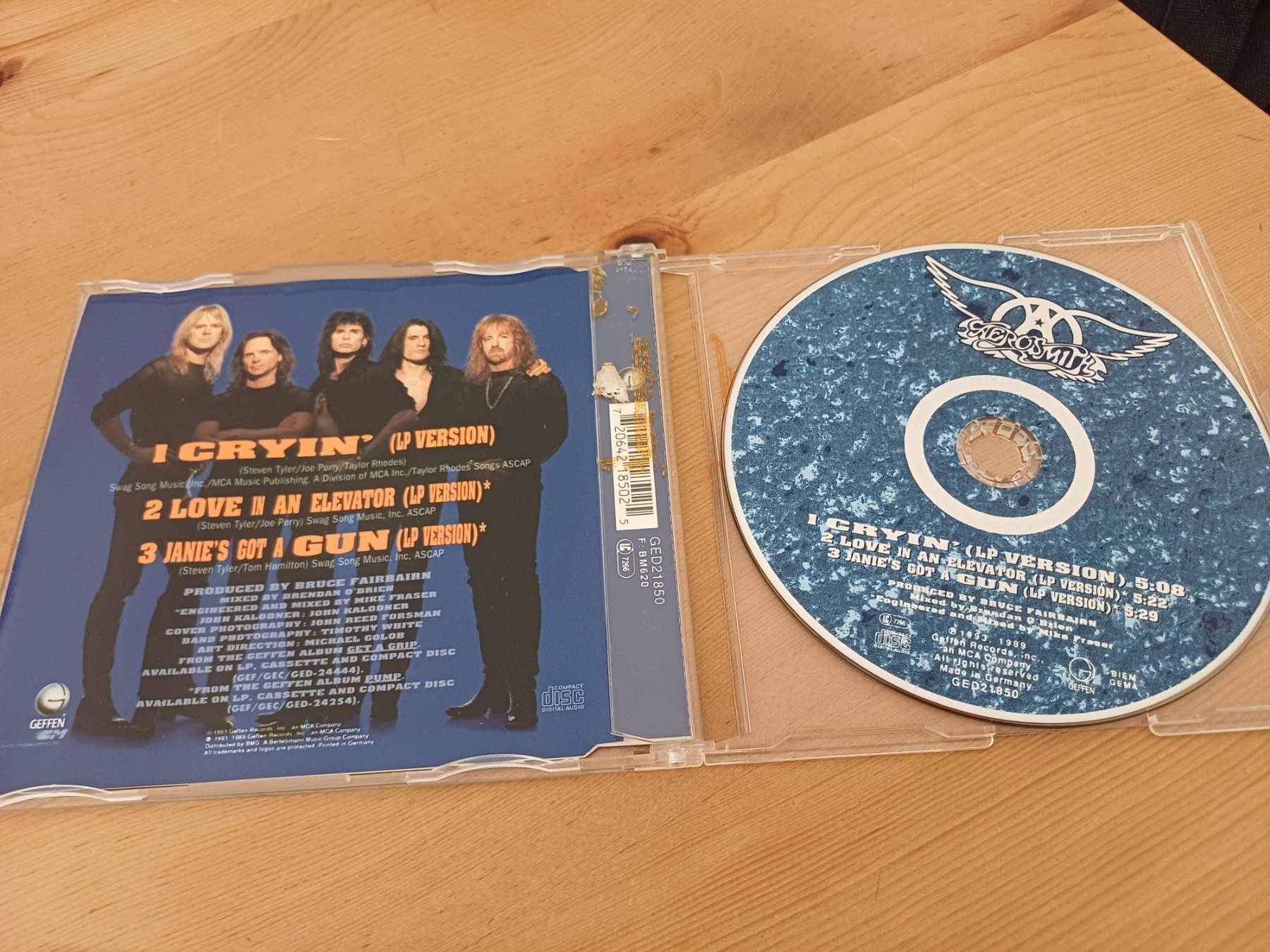 CD: CD Single - Aerosmith - Cryin' – Usato da Jona venduto da Rreto71 1