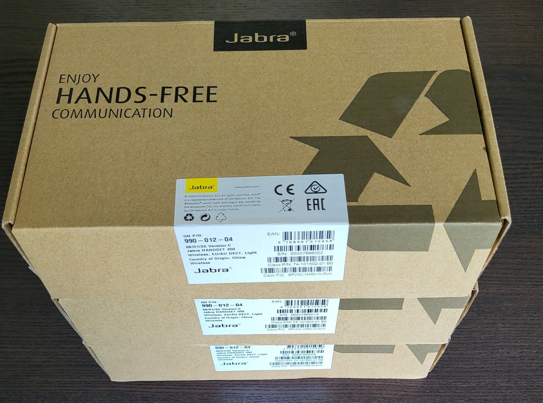 Téléphones: Jabra Handset 450 (Light) – Neuf avec emballage d'origine à Basel par LabLoop_Supply